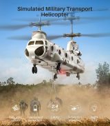 MINI CHINOOK 3-CHANNEL HELICOPTER WITH AUTO-STABLE TECHNOLOGY