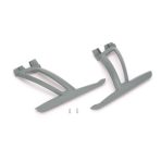 Blade 350 QX Grey Tall Landing Gear Set with Hardware BLH7815TG