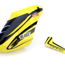 Blade Nano nCP X Complete Yellow Canopy with Vertical Fin BLH3318