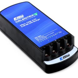 E-FLITE CELECTRA 4-PORT 1-CELL 3.7V 0.3A DC LI-PO CHARGER - EFLC1004