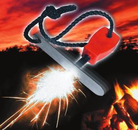 MAGFIRE WATER RESISTANT MAGNESIUM FIRESTARTER CAMPING TOOL/OUTDOORS